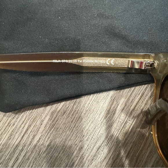 Maui Jim Kila Polarized Cat Eye Bronze Cinnamon with Almond Sunglasses - Picture 6 of 7